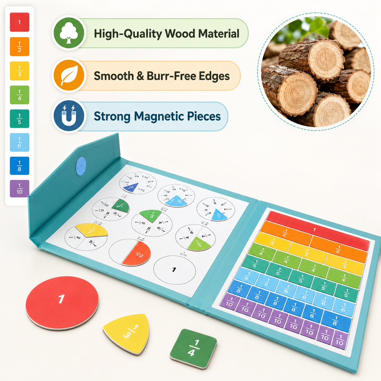 🔥Last Day 48% OFF-⭐ STEM Magnetic Math Master Set - 102 pcs! ⭐