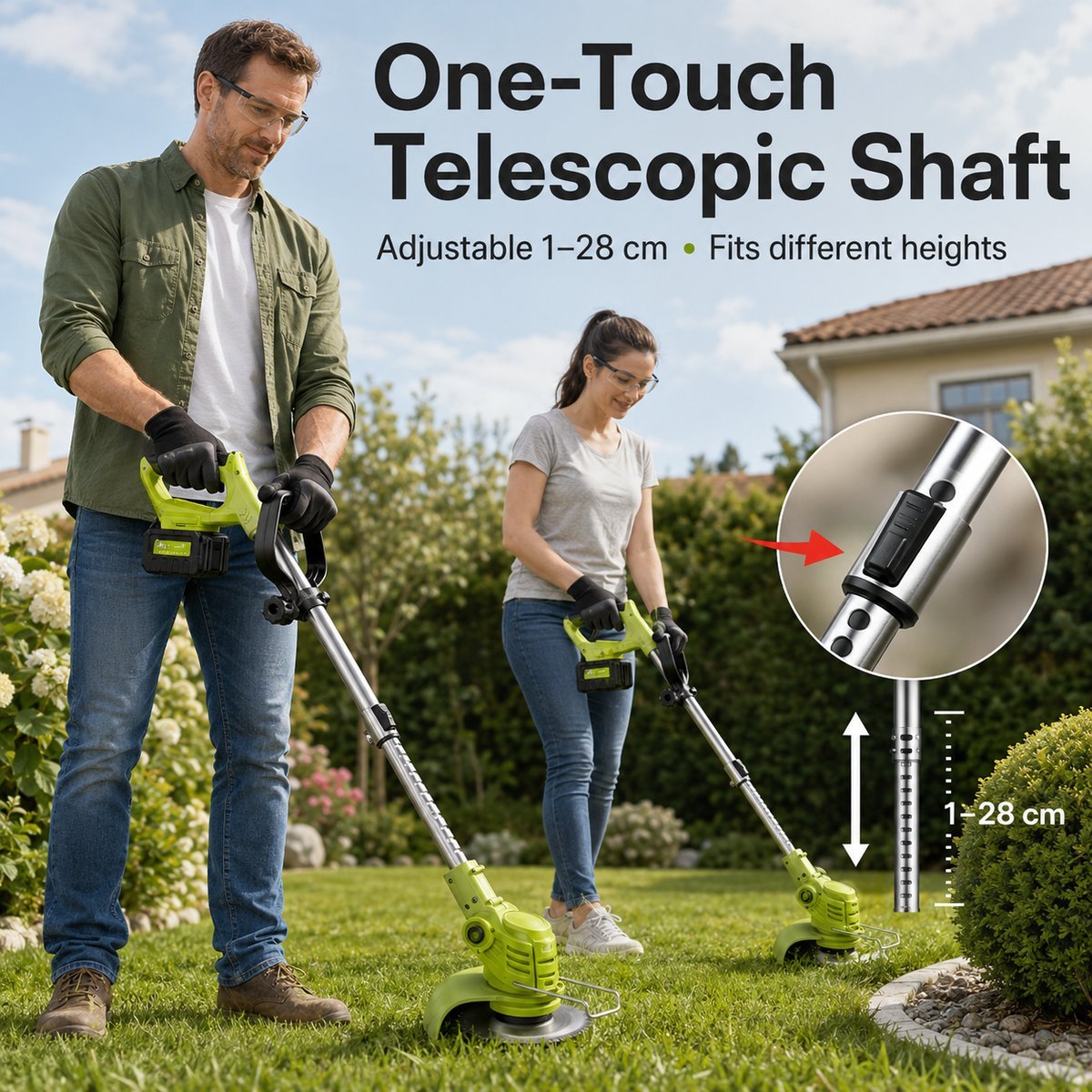 💝Summer Sale 60% OFF🌱3-in-1 Cordless Grass Trimmer