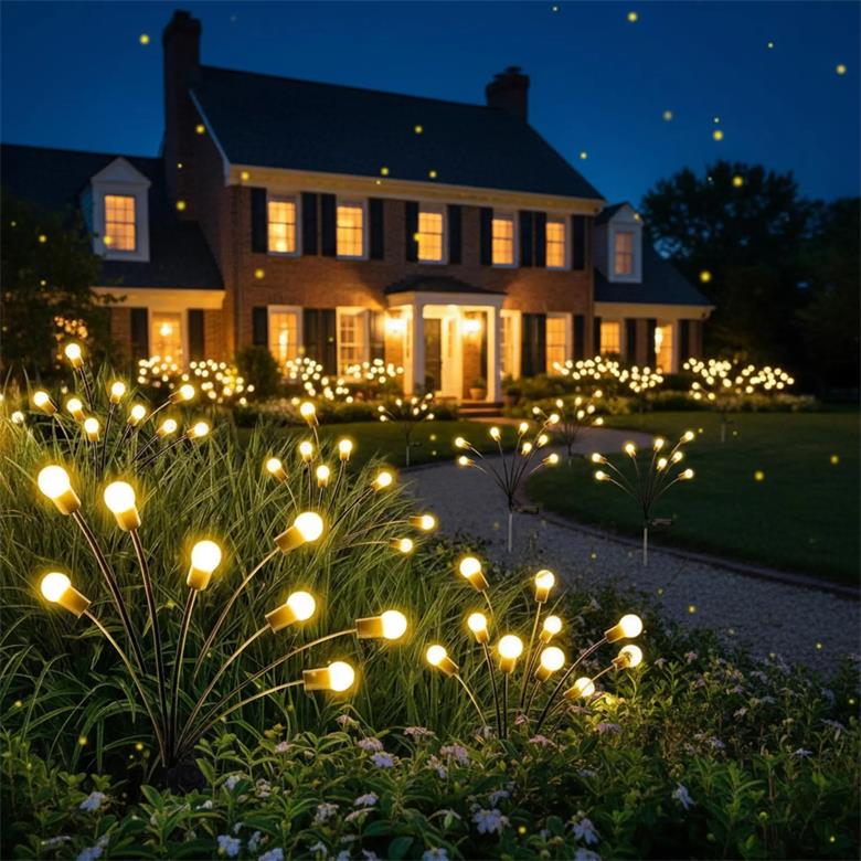 🔥Last Day Sale-60% Off -Outdoor Solar Firefly Garden Light✨