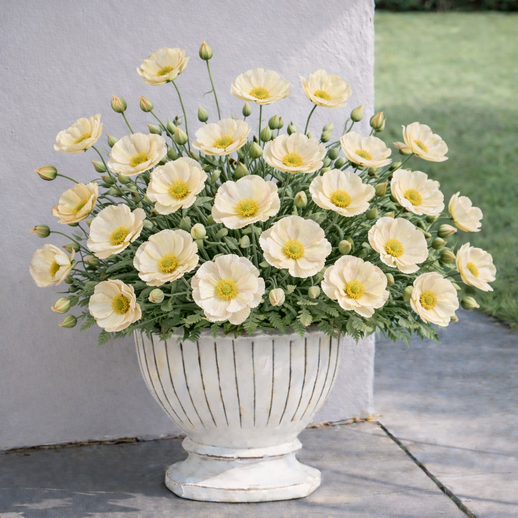 75% OFF 🔥 Delicate Faux Poppy Flowers — Light, Airy & Naturally Beautiful 🌸