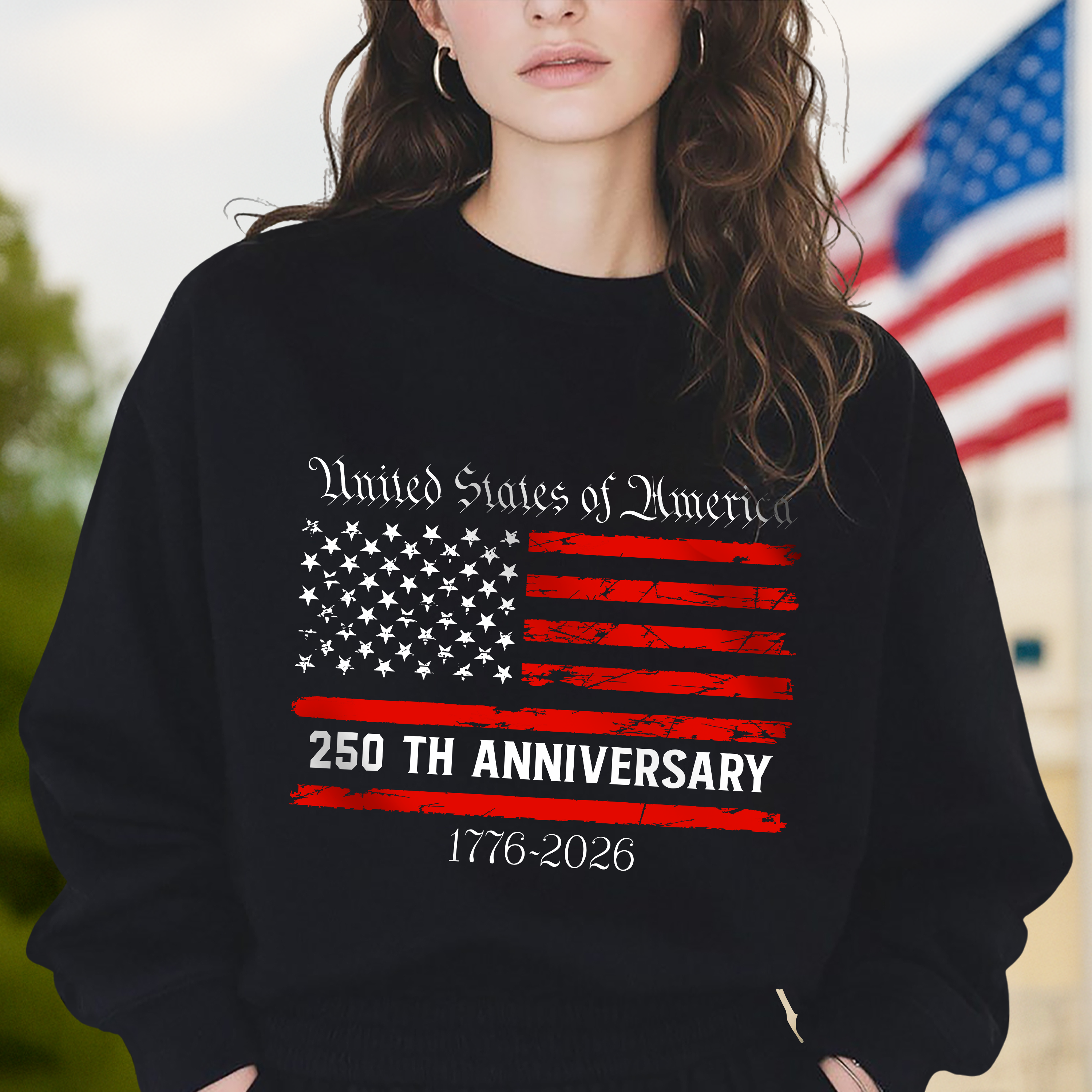 America 250 Anniversary Graphic T-Shirt