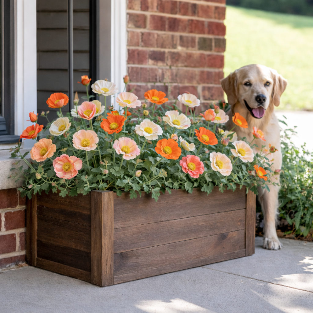 75% OFF 🔥 Delicate Faux Poppy Flowers — Light, Airy & Naturally Beautiful 🌸