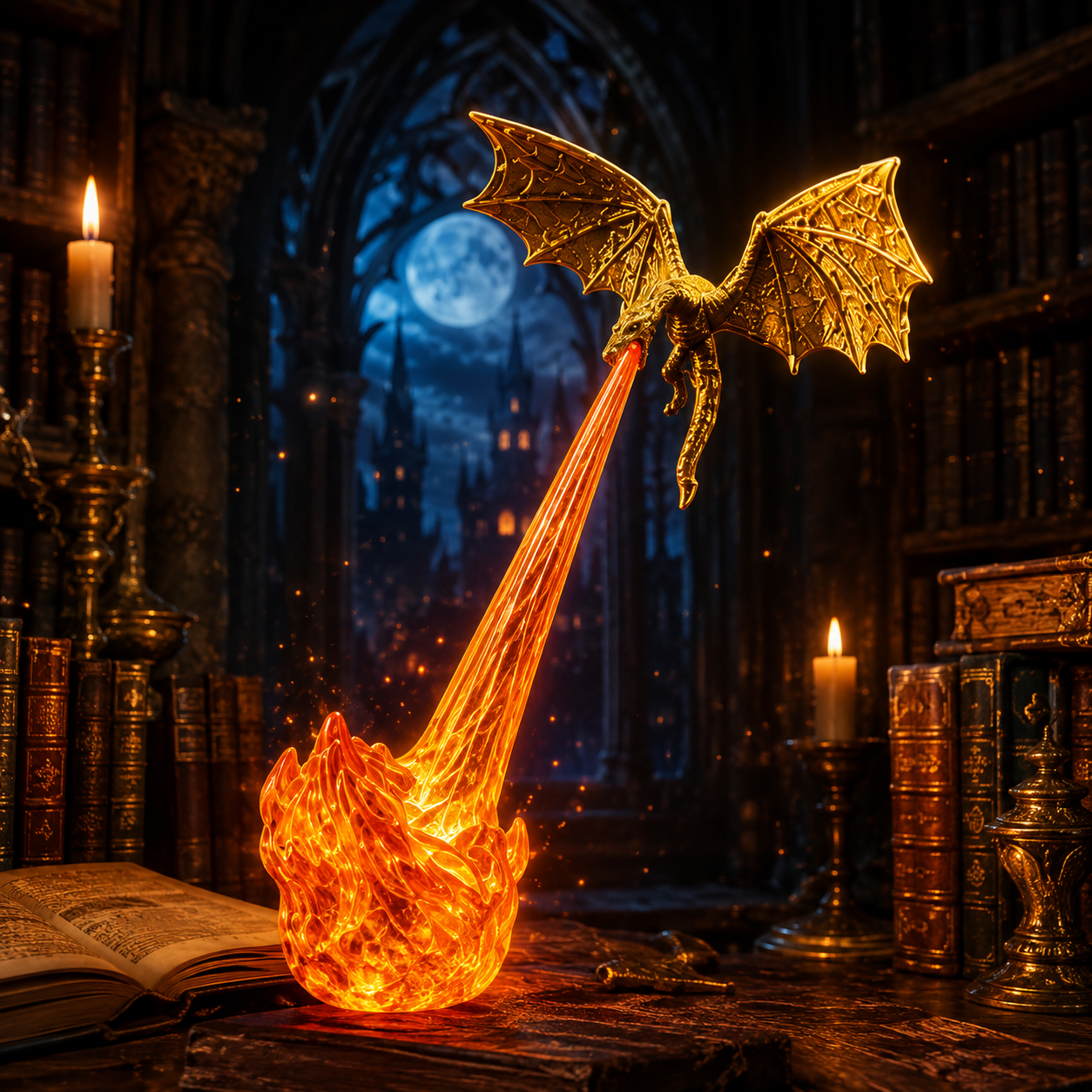 🔥LAST DAY 50% OFF 🐉 Fire-Breathing Dragon Lamp – Bring the Legend to Life 🔥