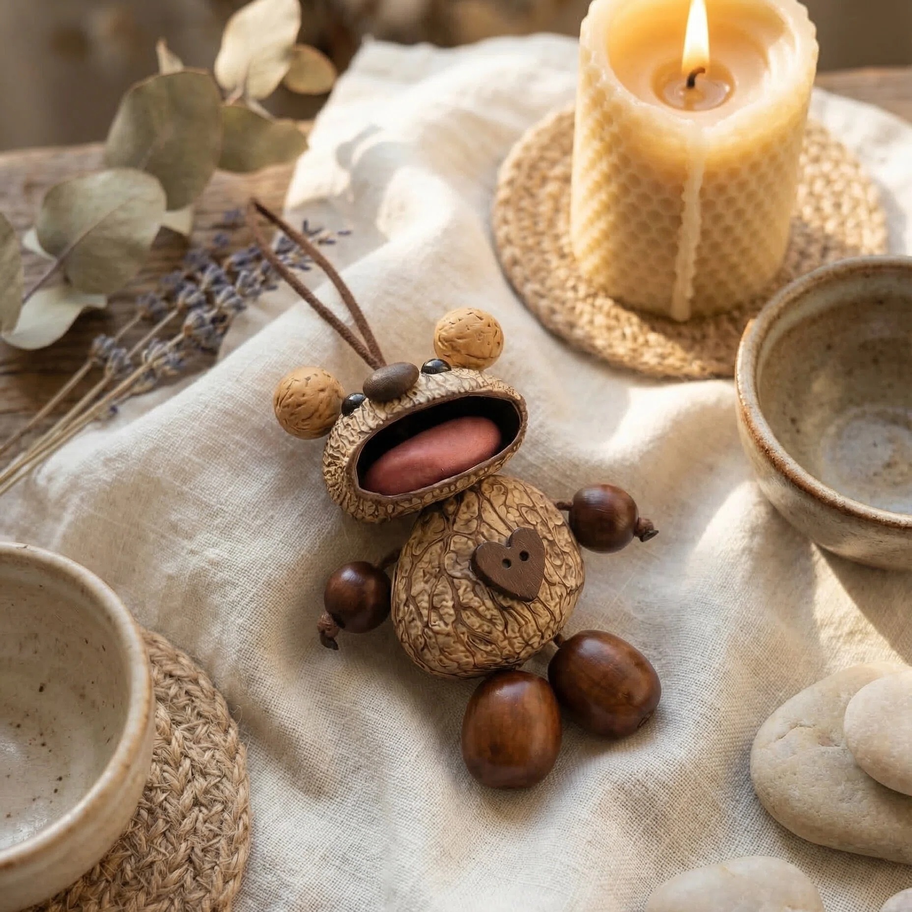 🎉New Arrivals 60% OFF Today🎐Handcrafted Seed Pod bells for Emotional Release