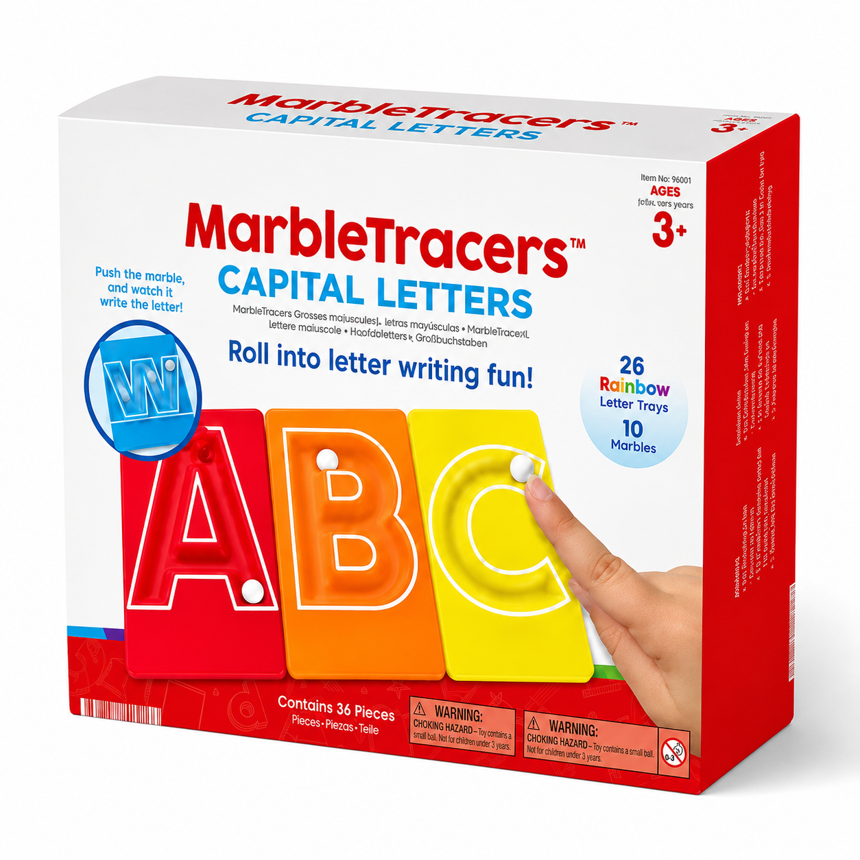 🔤Marble Tracers - Lowercase Letters🌀Roll Into Letter-Writing Fun!