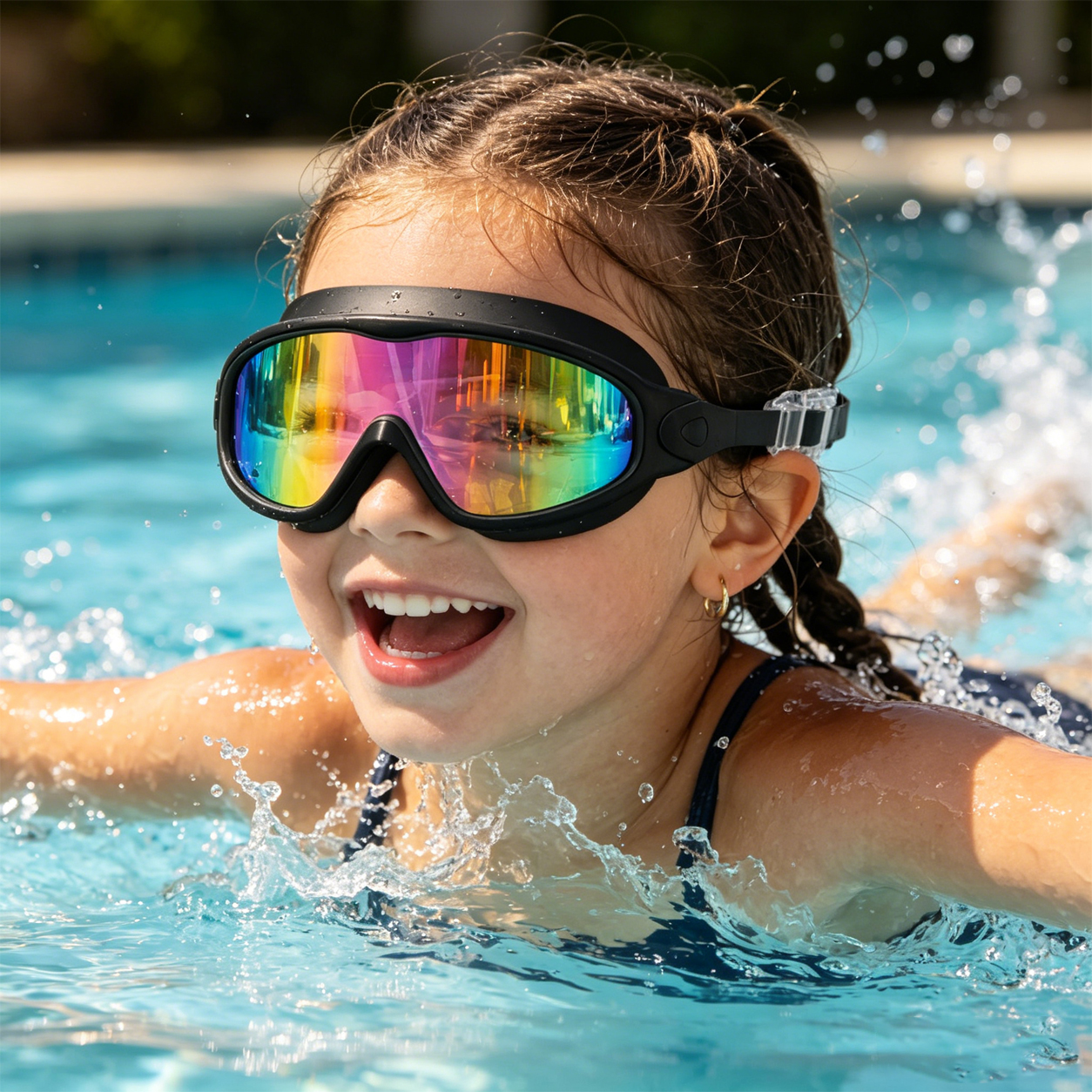 🌞70% OFF Today - SplashyEyes™ Swim Goggles – No Hair Pull, No Raccoon Eyes🥽