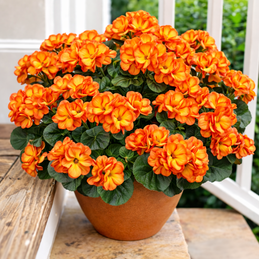 75% OFF 🌸 UV Resistant Artificial Geranium Flowers – Fade-Proof, Ultra Realistic Outdoor Planter Decor