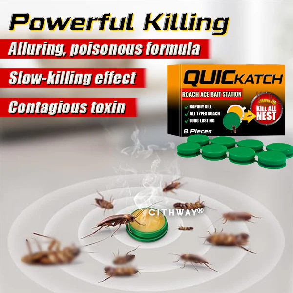 QUICKATCH ROACH ACE BAIT STATION