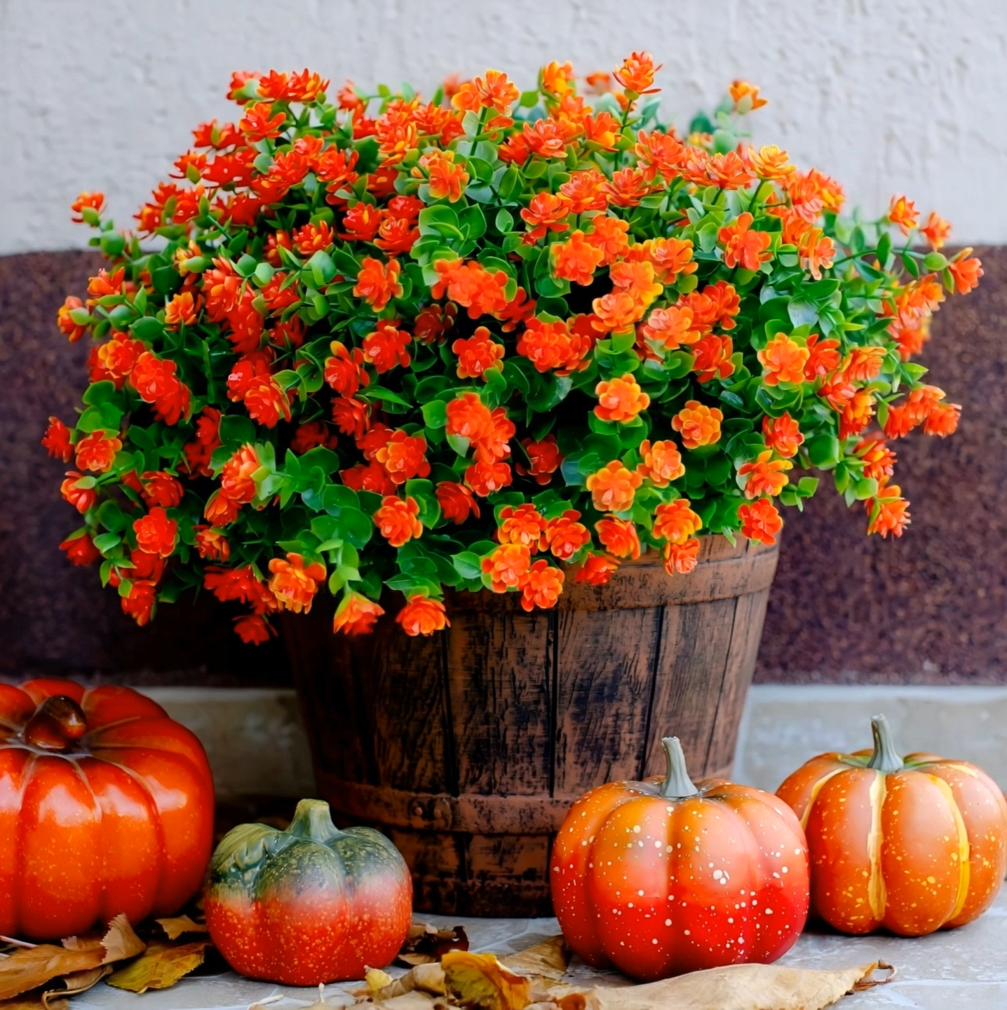 75% OFF 🌸 UV-Resistant Mini Rose Artificial Flowers for Outdoor Planters