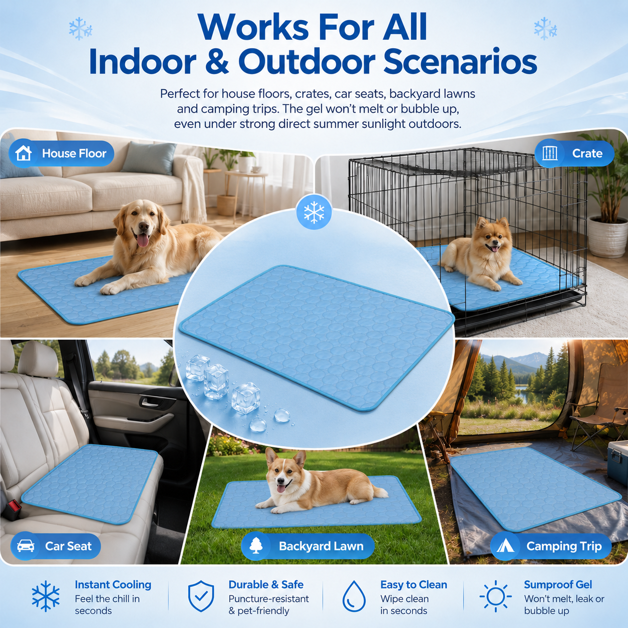 ✨Final Day Clearance 60% OFF✨Cooling Dog Mat🐶🐱