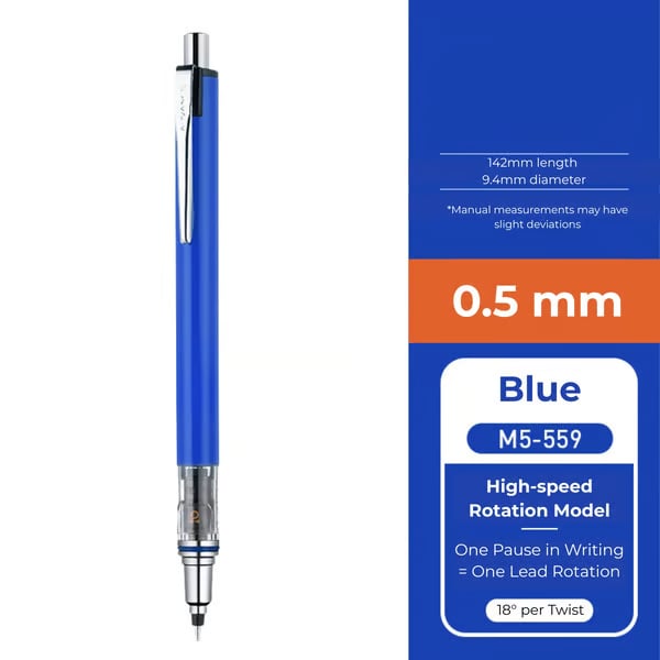 🔥Final Day Clearance 65% OFF🔥Advance Mechanical Pencil M5-559, 0.3 mm - 0.7 mm