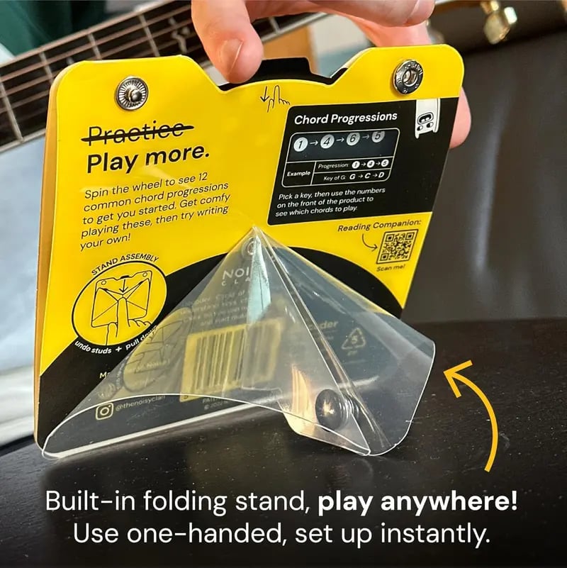 Decoder with built-in foldable kickstand