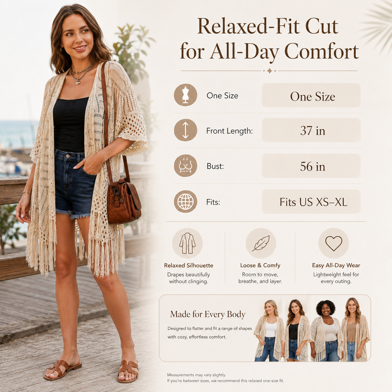 WOMEN'S LIGHTWEIGHT KNIT CARDIGAN