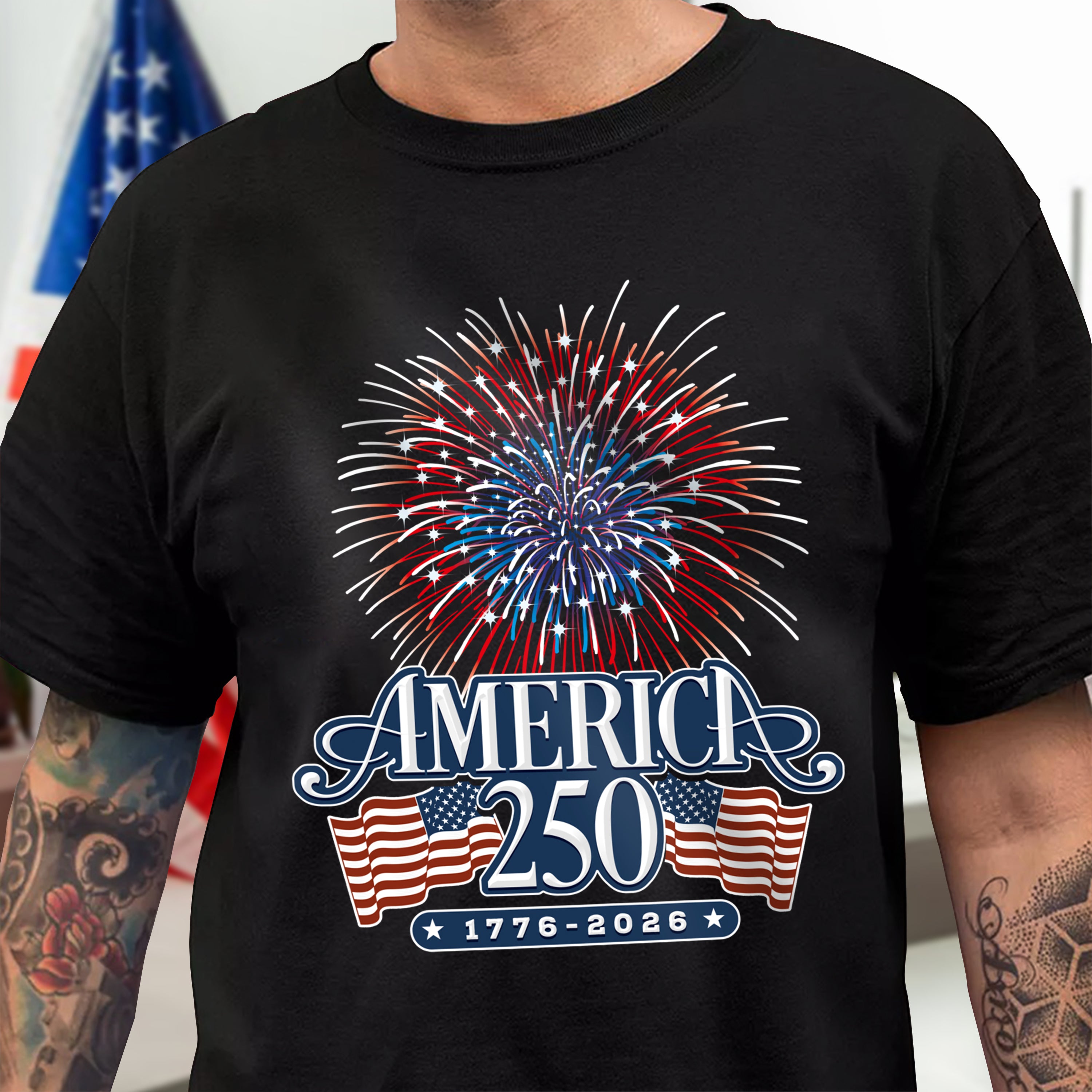 America 250 Anniversary Graphic T-Shirt
