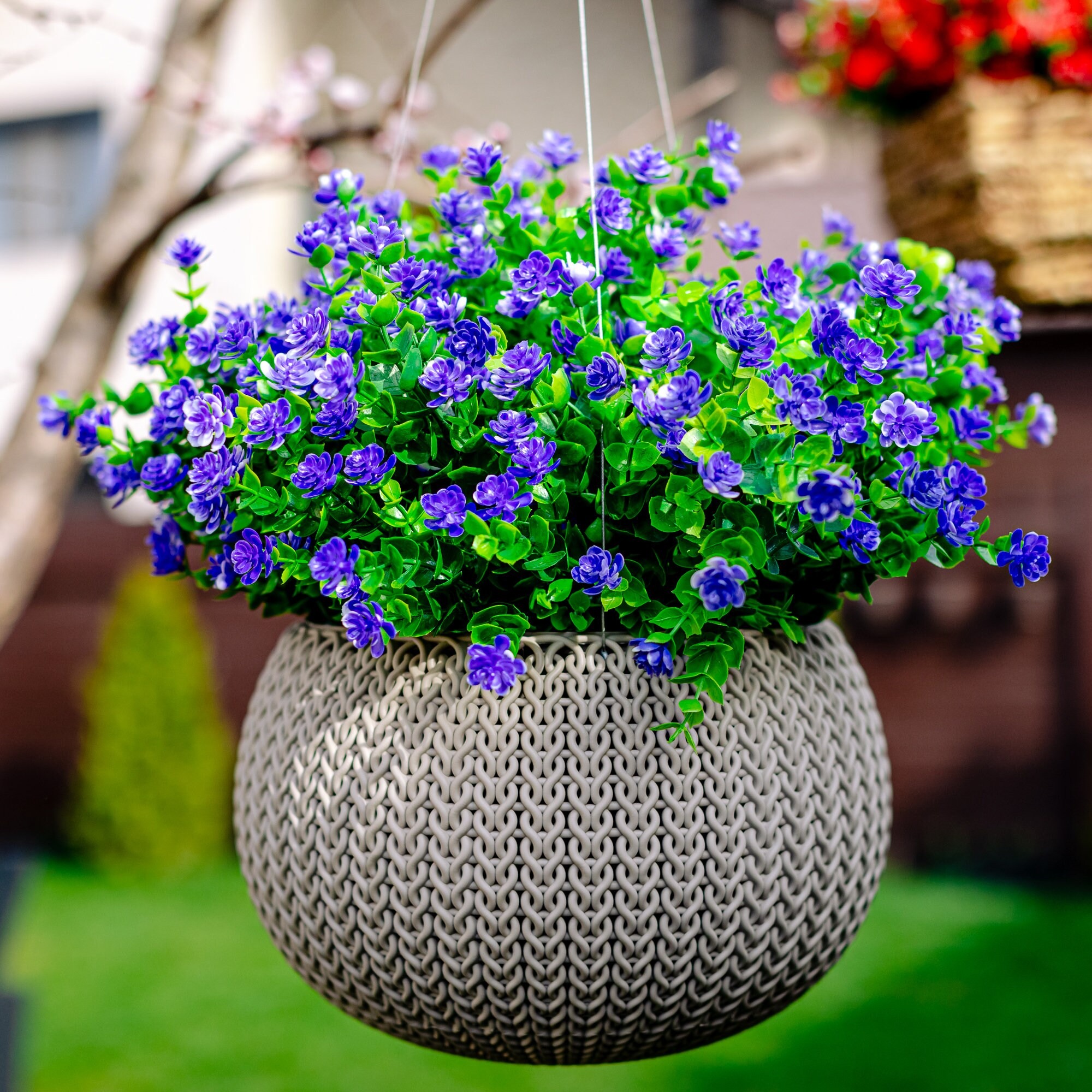 75% OFF 🔥 UV-Resistant Mini Rose Artificial Flowers for Outdoor Planters
