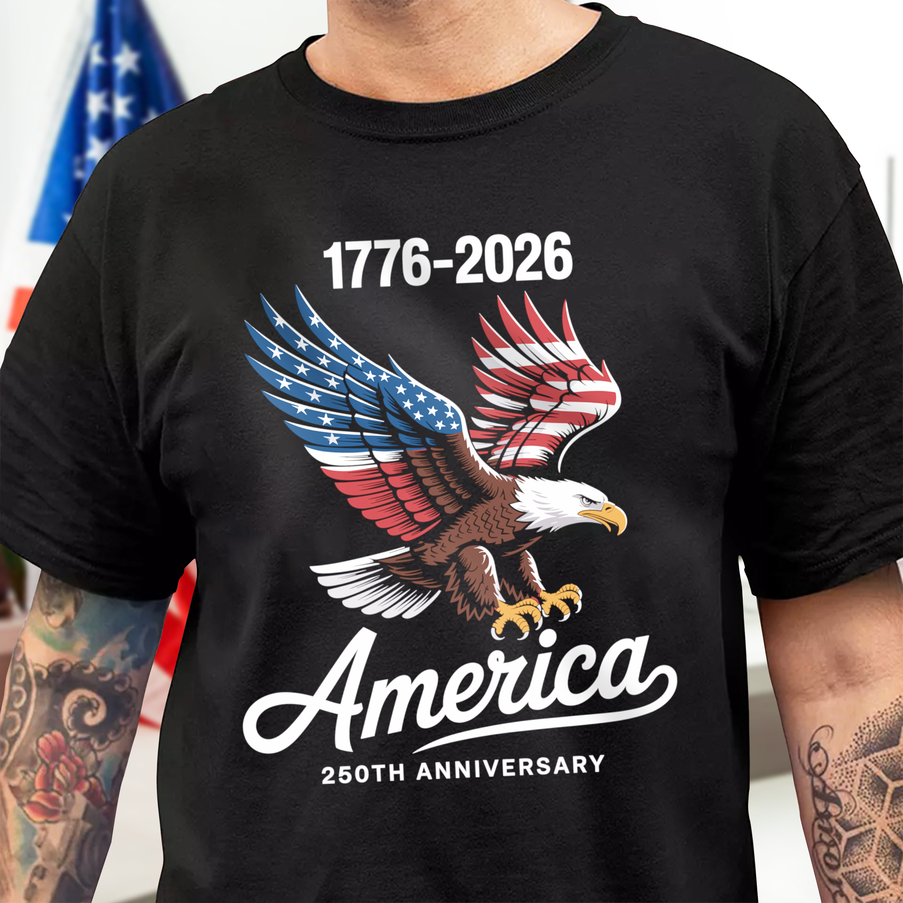America 250 Anniversary Graphic T-Shirt