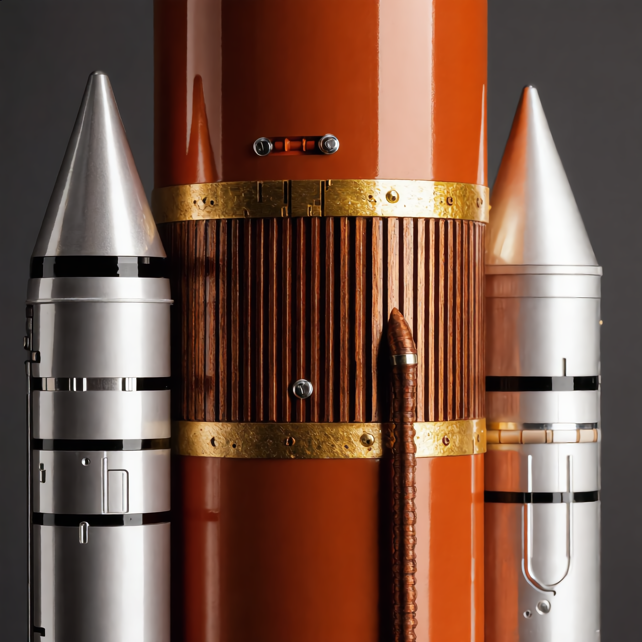 Handmade Rocket Launch Light