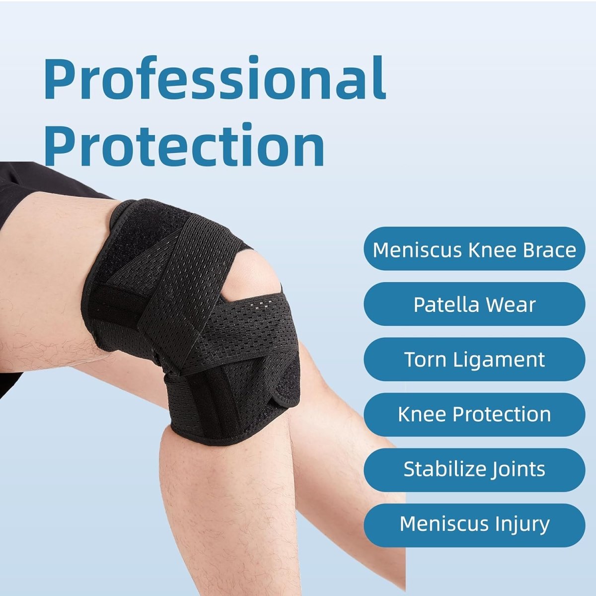 🔥Last Day Sale🔥Knee Brace with Side Stabilizers