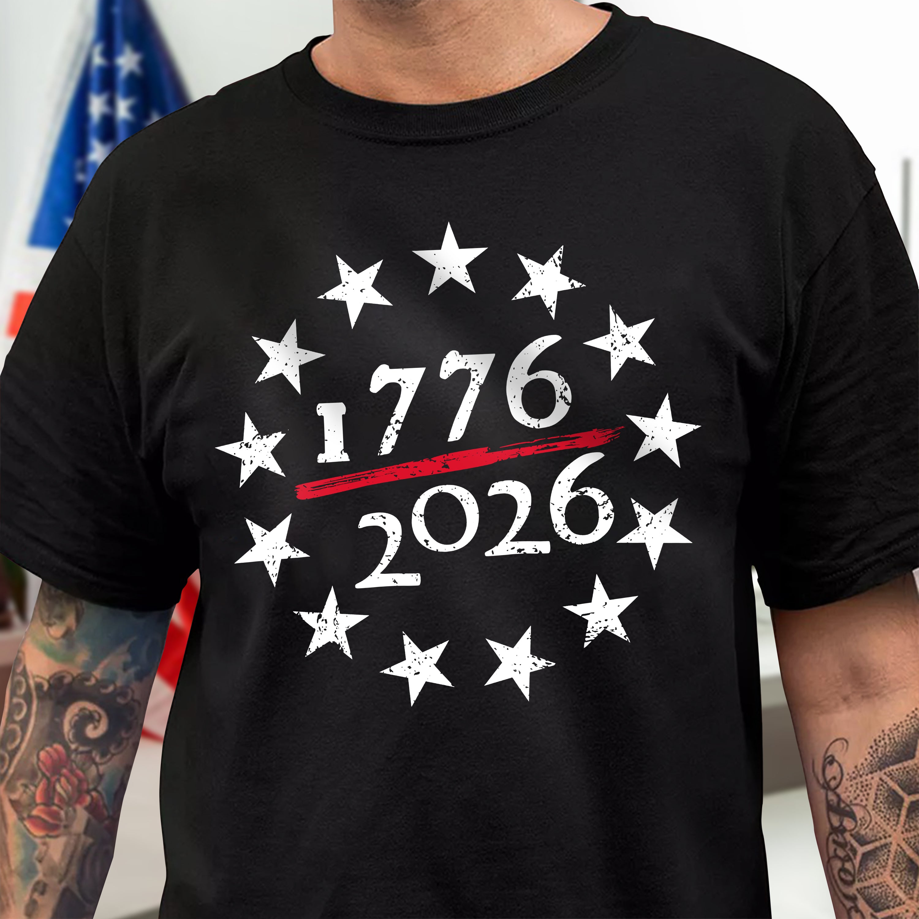 America 250 Anniversary Graphic T-Shirt