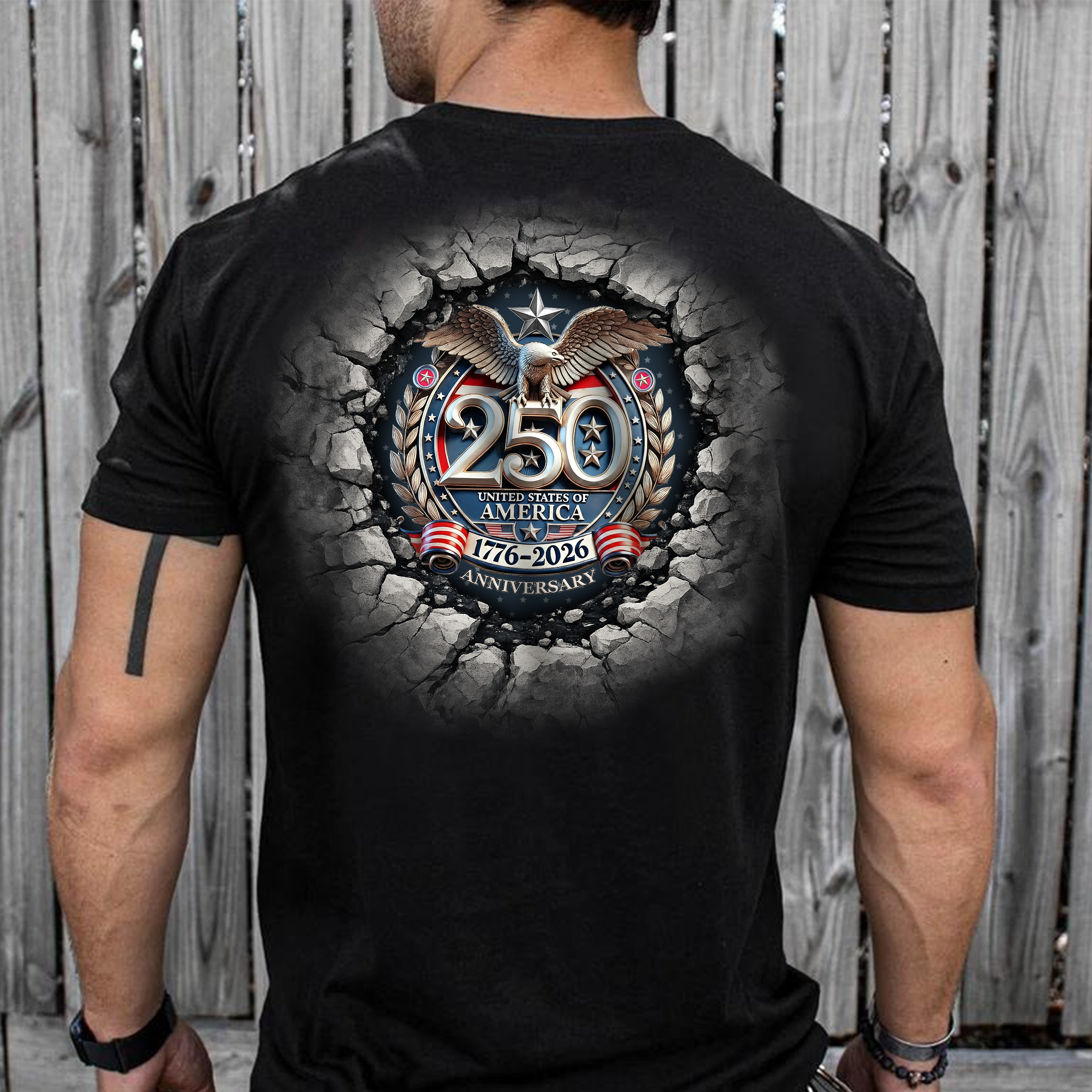 America 250 Anniversary Graphic T-Shirt