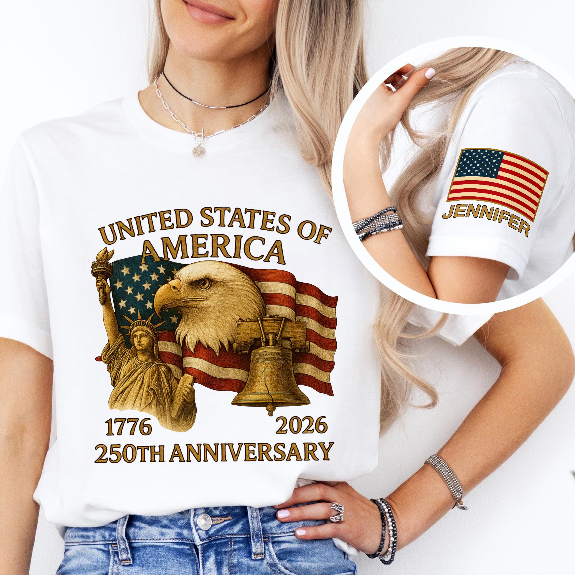 America 250 Anniversary Graphic T-Shirt