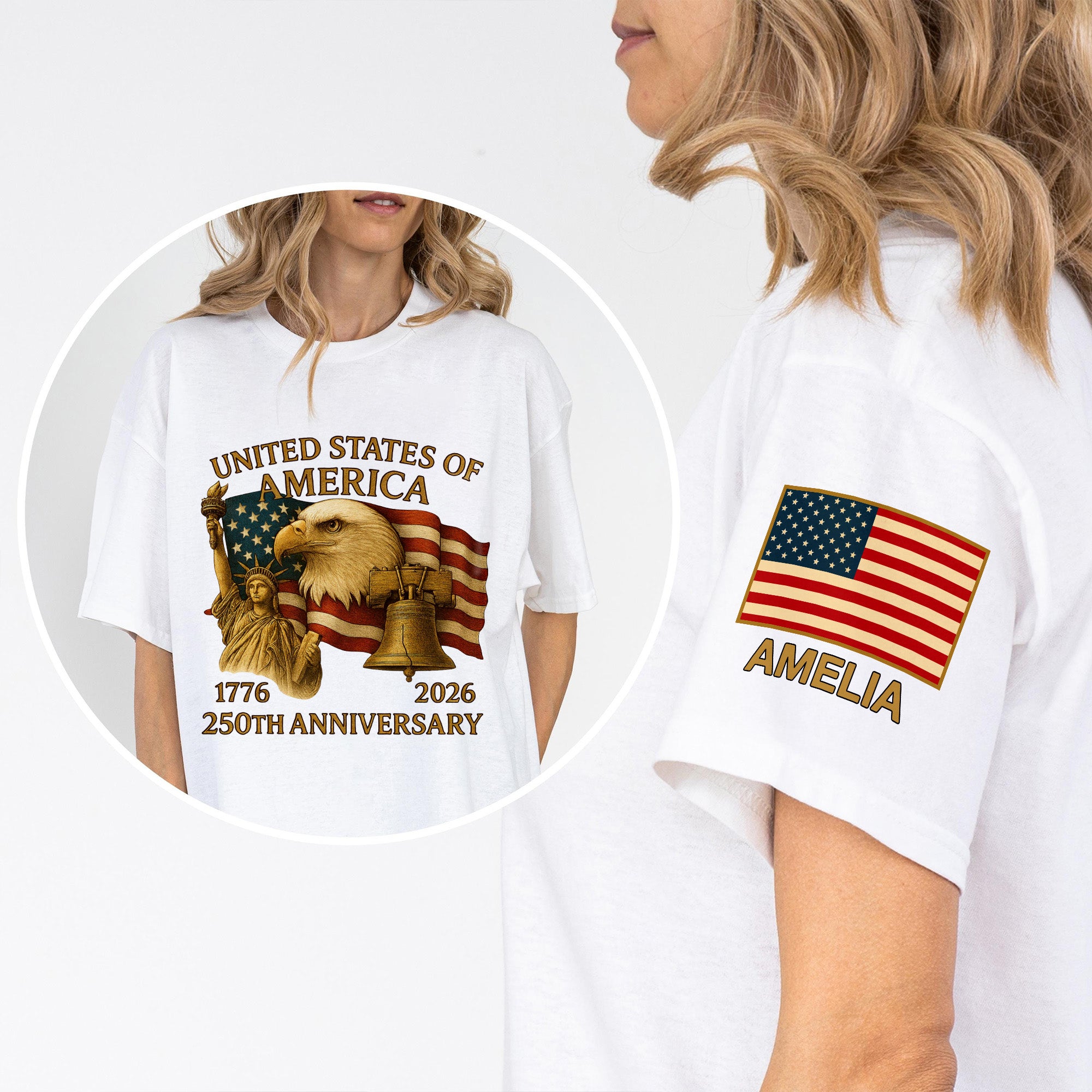 America 250 Anniversary Graphic T-Shirt