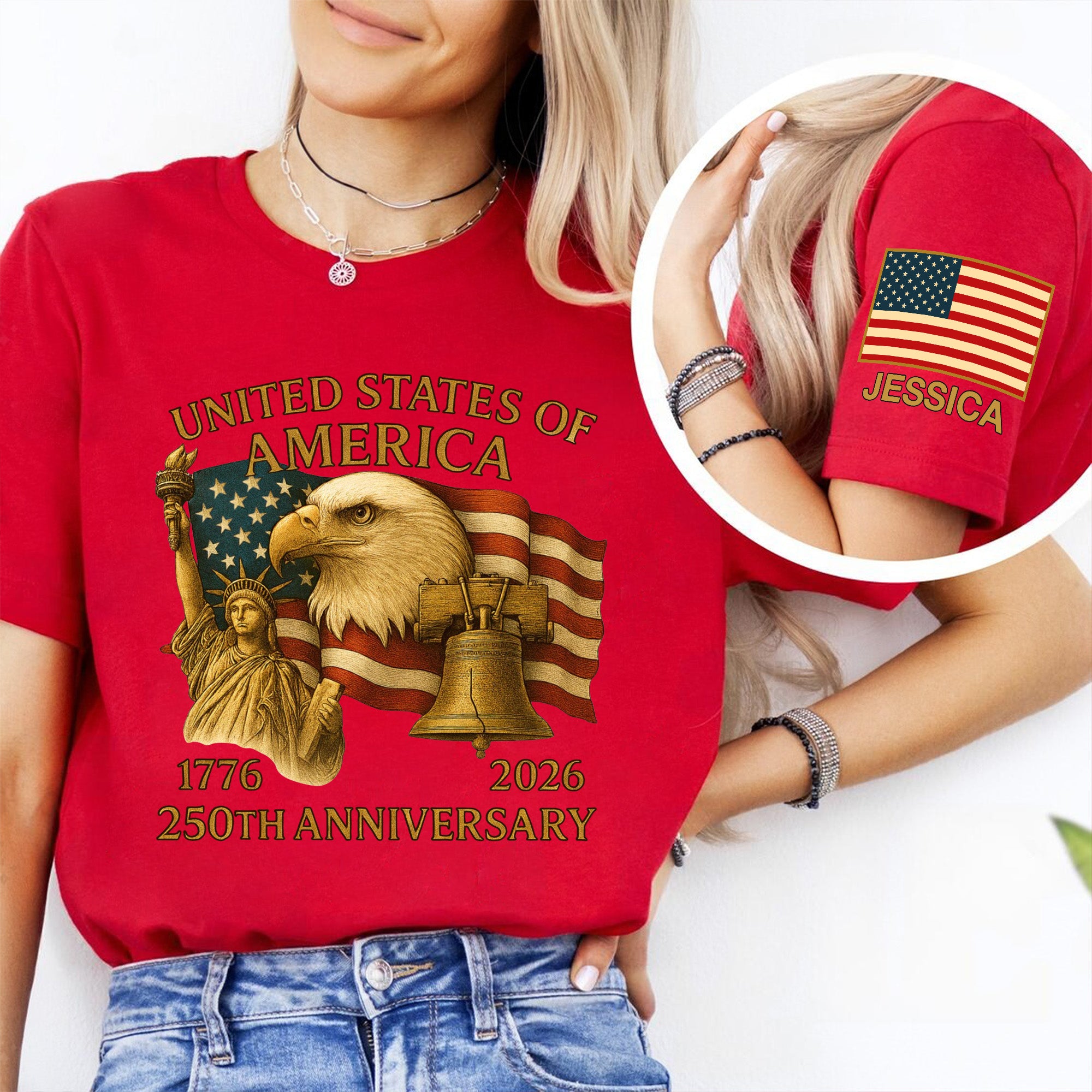 America 250 Anniversary Graphic T-Shirt