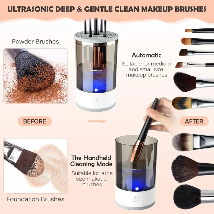 🔥Last Day Promotion 60% OFF💥Electric Makeup Brush Cleaner