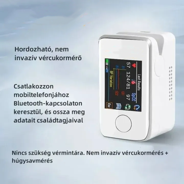 😍Nagy kedvezmény! Nem invazív vércukorszintmérő! 😍