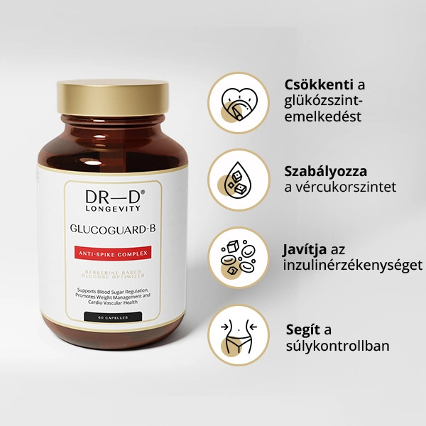 Glucoguard-B • Berberin kiegészítő a vércukorszint szabályozására