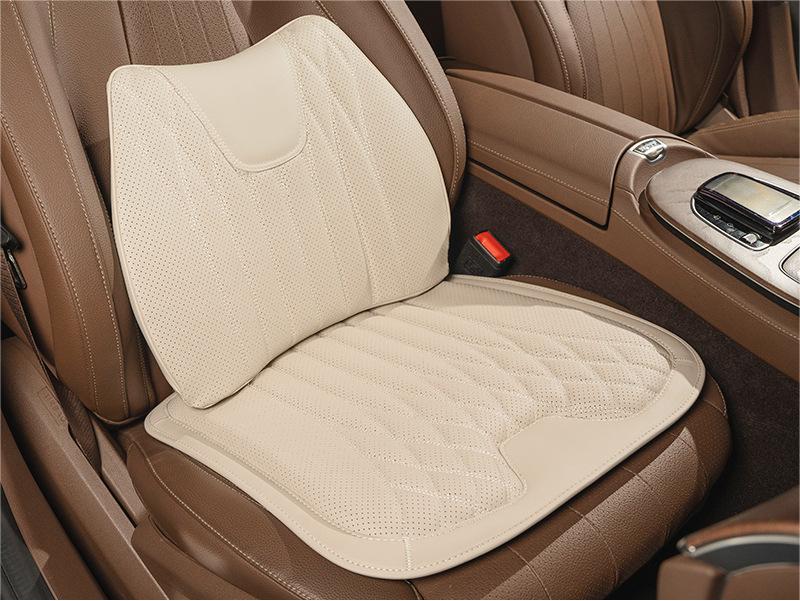 Bőr üléspárna és ágyéki üléspárna