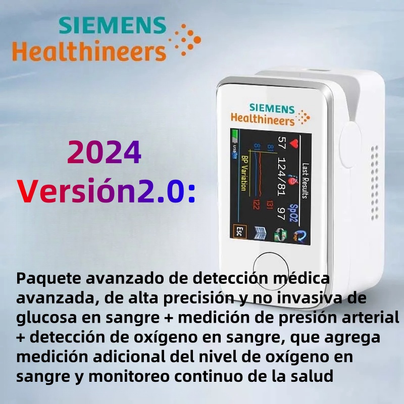 ✨El último medidor de glucosa en sangre no invasivo de Siemens más vendido en agosto de 2024: multifunción para proteger la salud 💖