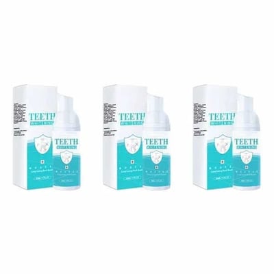 LAST DAY 48% Rabatt - Zahnweiß-Mousse 🔥🌈BUY 2 GET 1 FREE