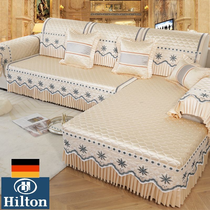 (🔥💀50% kedvezmény)Hilton selyem kanapé huzat