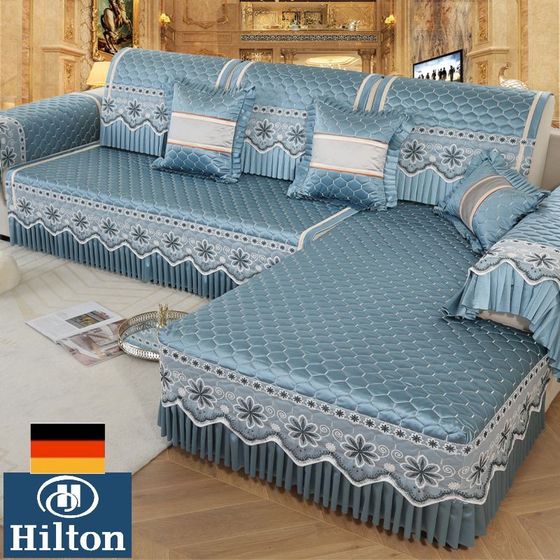 (🔥💀50% kedvezmény)Hilton selyem kanapé huzat