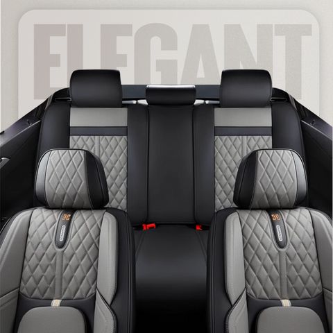 🚗2024 Kompletní sada univerzálních prodyšných a voděodolných kožených autopotahů, vhodných pro všechny vozy