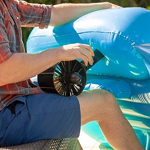 inflatable pool lounger