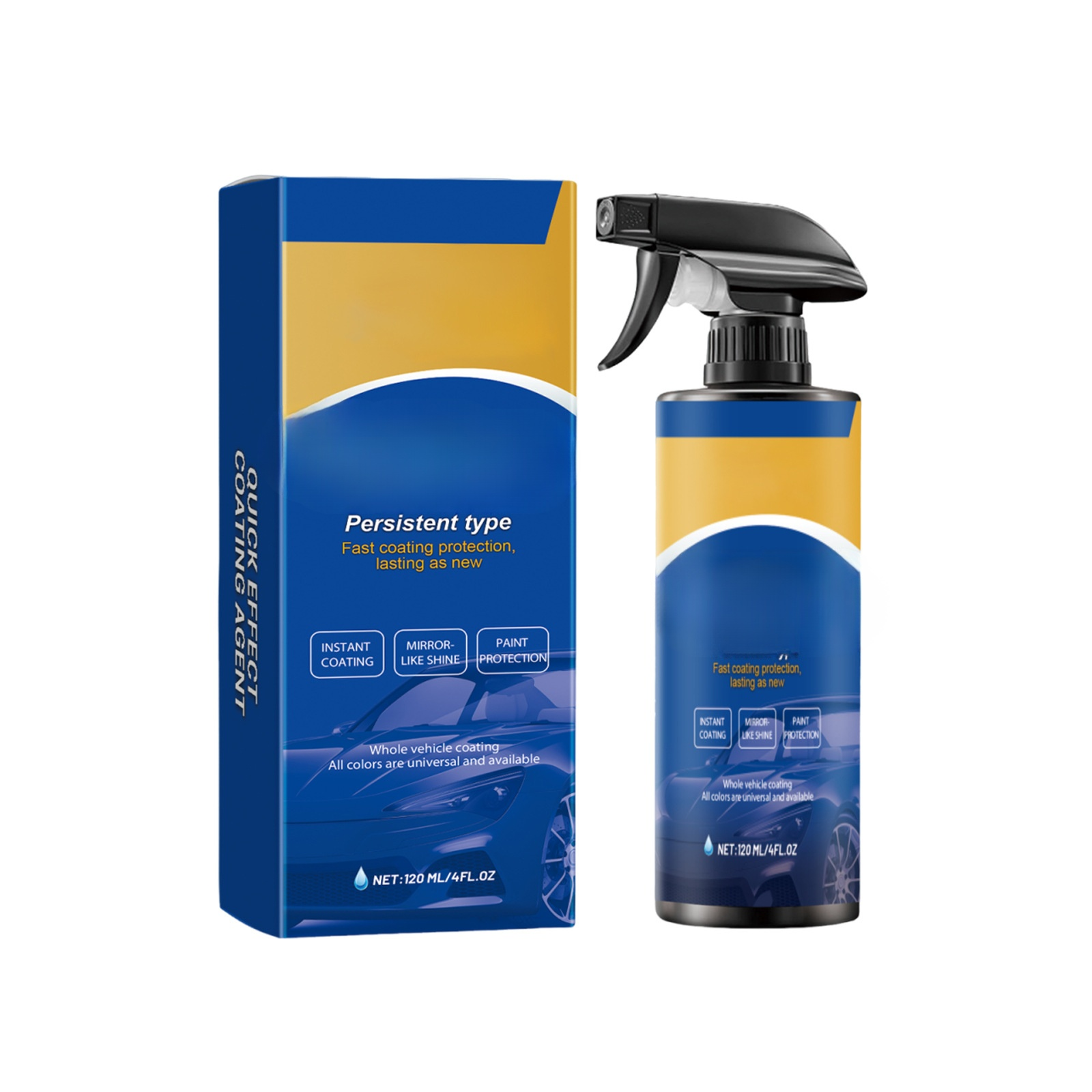 Spray do renowacji, pielęgnacji i woskowania samochodu