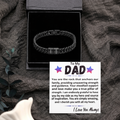 Custom 2-6 Names Cuban Link Mens Bracelet Personalised Gift for Men | Jessemade