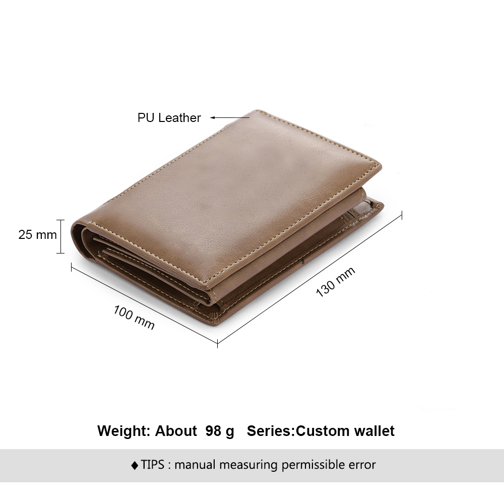 Personalised Husband & Dad Wallet with 1-8 Custom Names | Jessemade