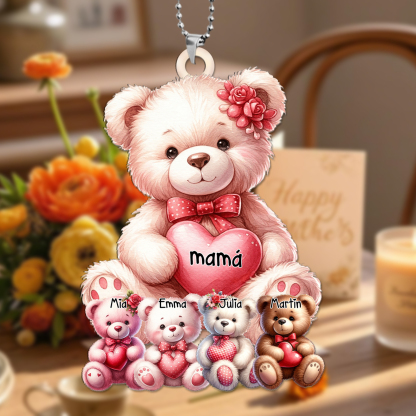 Personalised Couple Keyring Custom 2 Names Keyring "Get Home Safe" Stainless Steel Keyring