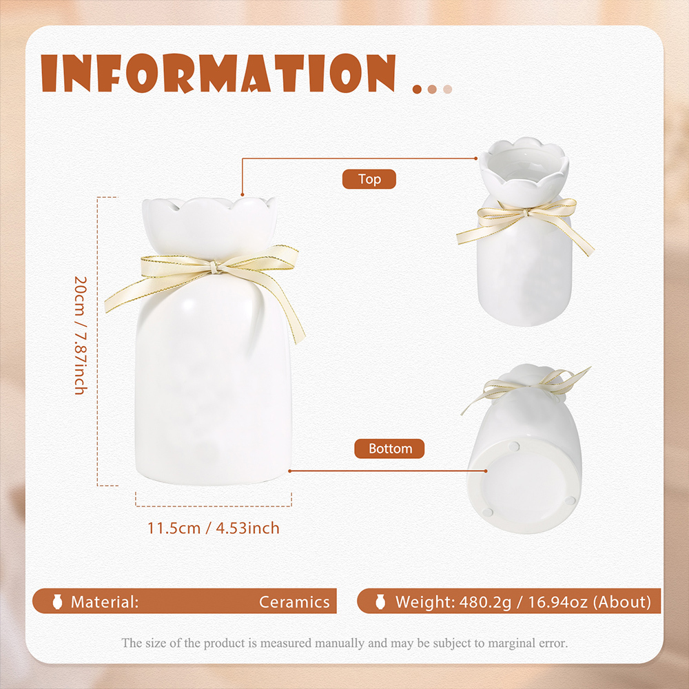 Personalised Ceramic Flower Vase – “First Mum, Now Nan” Gift | Jessemade