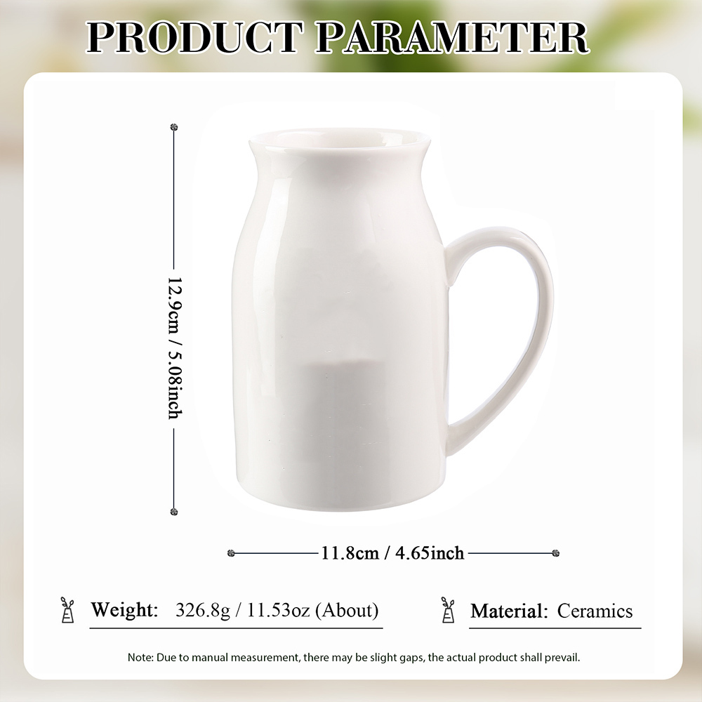 Birthflowers Personalised Ceramic Jug with Names – “First Mum, Now Nan” Floral Keepsake | Jessemade