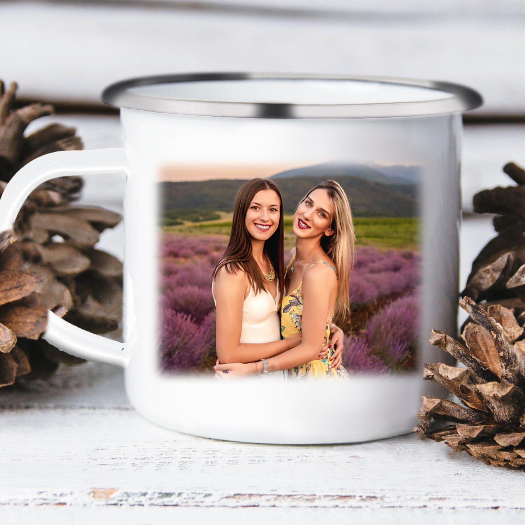 Personalised Photo Mug-Custom Set With Gift Box To My Bestie Birthday Gift Ceramic Coffee Mug for Bestie