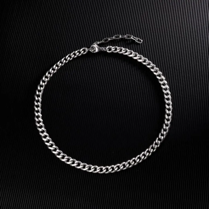 To My Son Never Feel That You Are Alone Cuban Chain Necklace Stainless Steel Necklace Warm Gift | Jessemade