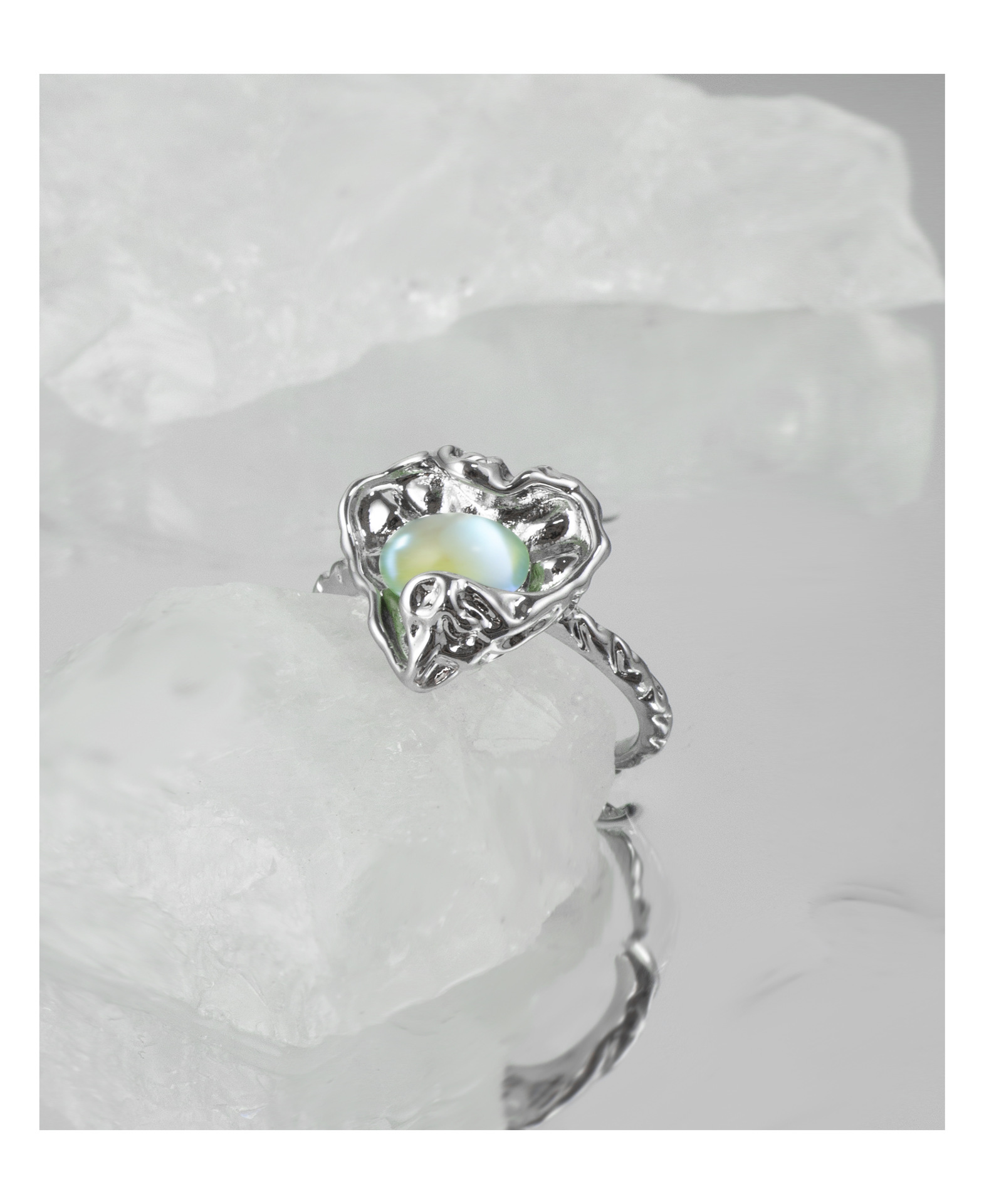 Heart Open Ring For Women
