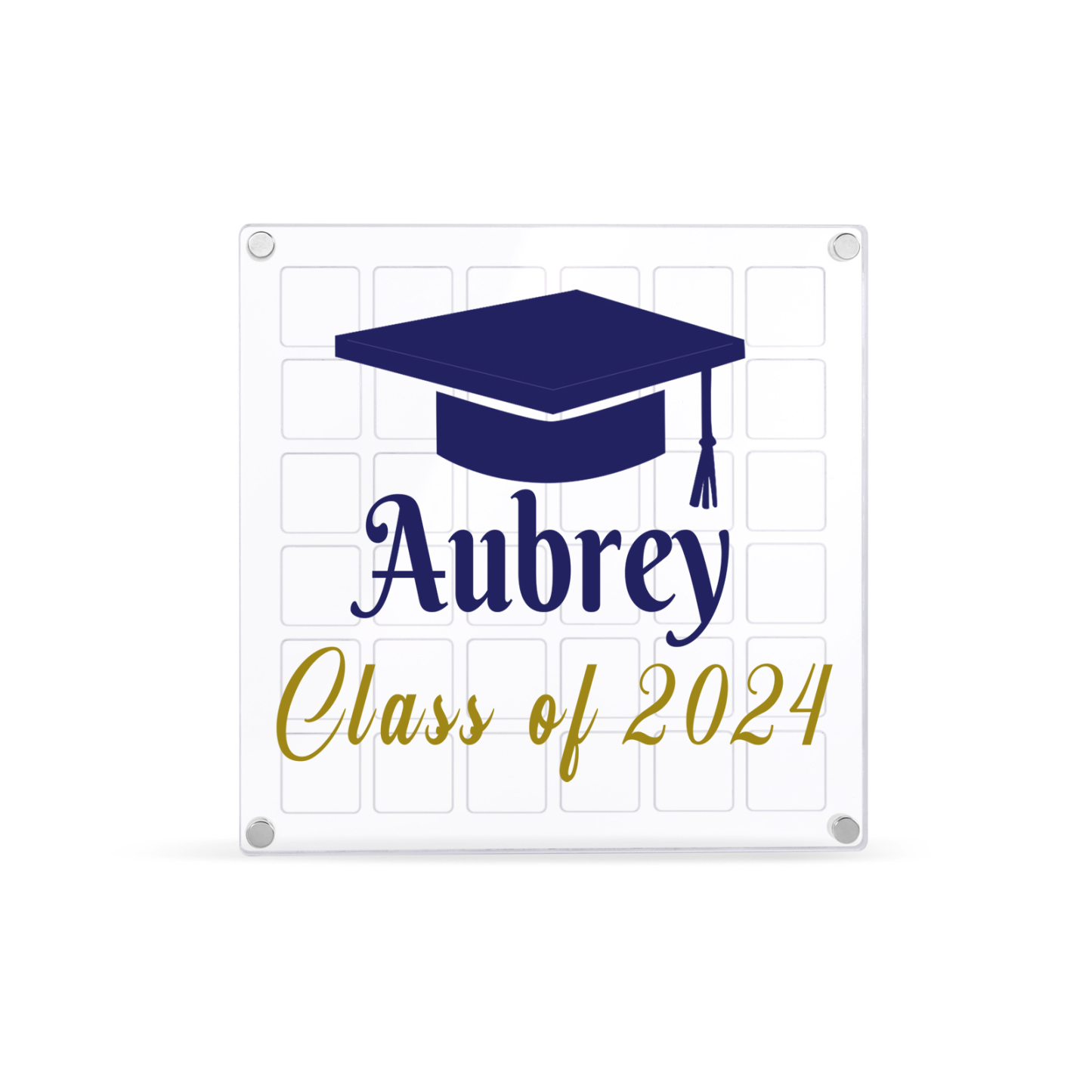 Personalised Acrylic Graduation Gift, Customized Name and Text Acrylic Ornament Gift For Her/Him