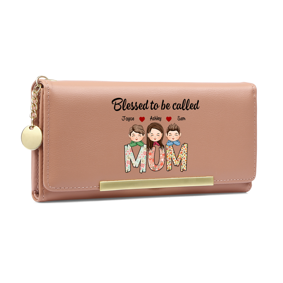Personalised Mummy Wallet – A Cherished Gift with Heartfelt Personalization | Jessemade