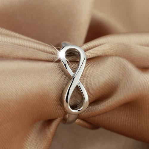 Infinity Love Promise Ring Sizes 5-12 For Women