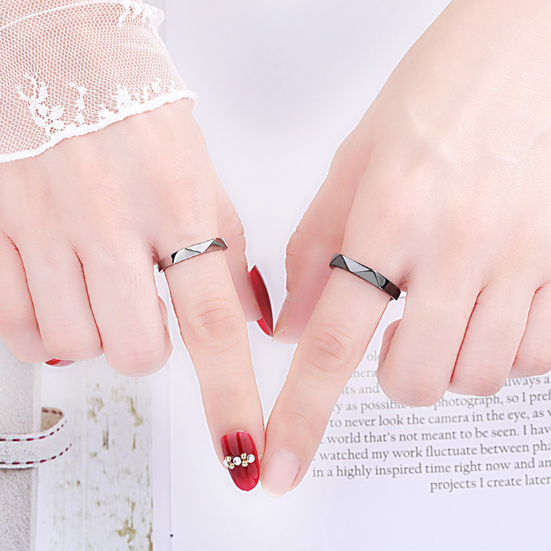Couple Matching Ring Love Style Rings Valentines Day Gifts  for Women Men